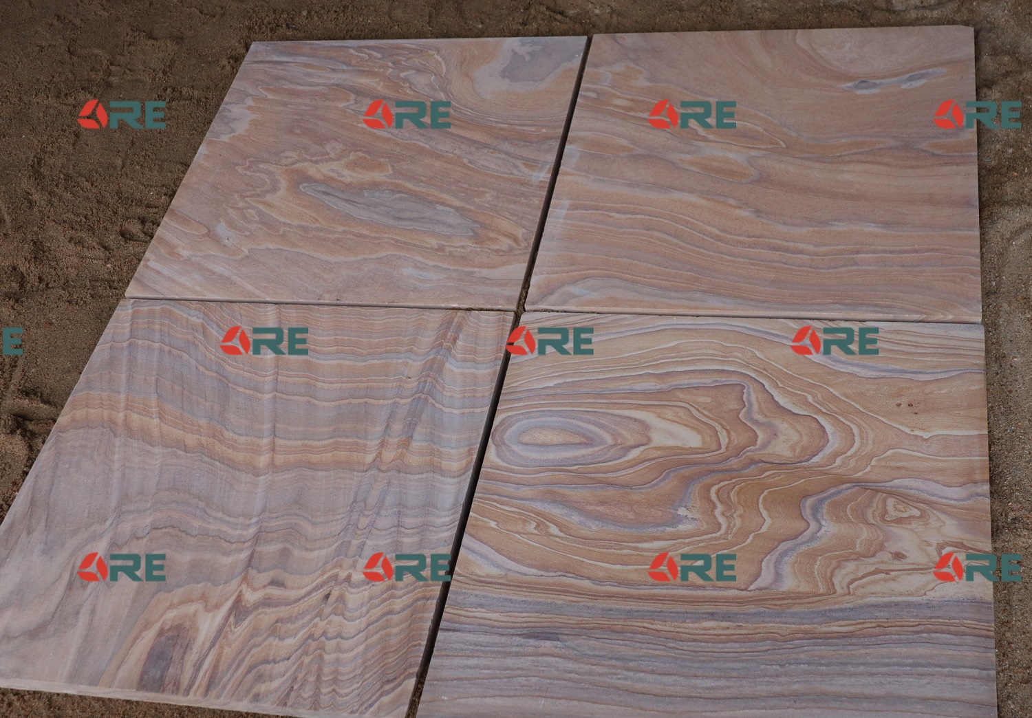 L yellow sandstone